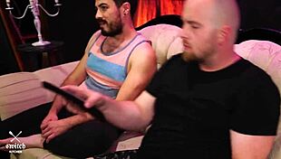 Pornstar fyff jumps in for asian group squirting threesome fun.