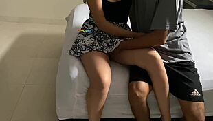 damn 18yo cutie shows up in short skirt i fuck her raw full video!!