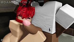 Femboy Fat Ass Grinds Cock While Sucking Hard