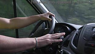 Broken car nuria millan wrecked in 5on1 gangbang atm dap gapes