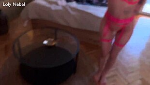 hubby pounds wife on bed while lover hides underneath waiting his turn