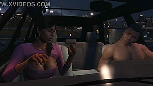 franklin calls up hooker for car sex service in gta streets
