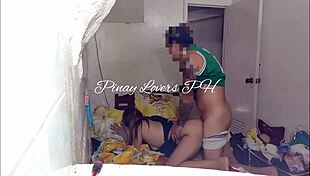 stepsister gasps as i accidentally creampie her tight pussy