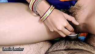 Sweet Leela's first hardcore pounding shocks