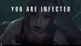 Ada Zombie Rides Monster Cock Cowgirl Till Cum Explodes Everywhere!