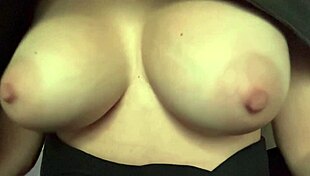 hey italian milf artemisia, those big tits bounce so horny in your solo nipple tease