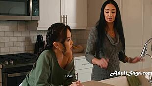 TEEN KIMMY KIMM TRICKS STEPMOM SHEENA RYDER INTO TABOO SEX WITH UNCLE KYLE!