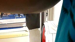 Paty Bumbum's feverish body reveals her always wet hairy latina pussy naked