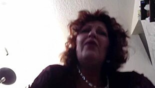 buzz buzz... my new sextoy on this fat hairy milf's wet oiled pussy!