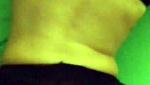 Blonde Teacher Teases in Stockings and Panties