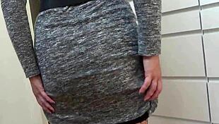 Italian milf whore bends over for anal orgy cum in garden nature fuck