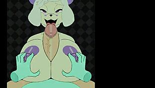 Dianne peacocks big tits into monster cock banger!