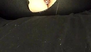 bored wife slams dildo deep in pussy while cramming plug into tight ass