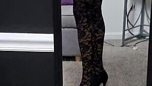 Getting Ready With Me At The Night Club In Heels And Skirt