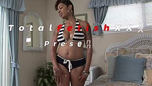 couture begs for bbc anal creampie as total butt whore slut