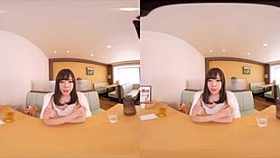 vr family restaurant exposure... boyfriend makes me flash boobs in super embarrassing lingerie, toys anal gaping, raw creampie positions!!