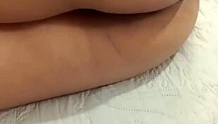 Colombian Brunette Bride Shoves Panties Aside For Deep Ass Pounding