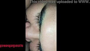 curvy big ass lady masturbates pussy squirts then sucks cock solo