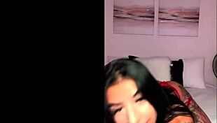 CIARA IVY'S SKINNY LATINA ASS GAPES WIDE ON BIG WHITE COCK!