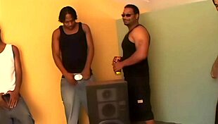 Redhead Milf in Fishnets Gapes Ass for Monster Cock Gangbang!