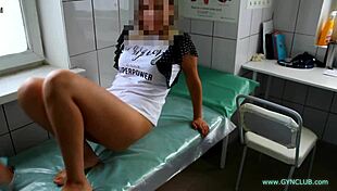 Patient gets gyno exam bdsm hospital nurse toys vibrator fetish