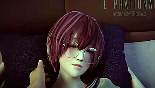 milf's huge shaved boobs and pussy bounce on big cock missionary