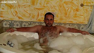 Brazilian housewife flashes her tight shaved pussy in rio hotel suite backstage