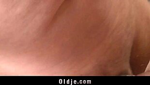 pervert old man fucks bent over young 18yo blonde doggystyle cumshot facial