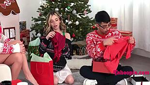 my tiny 18 year old step sis turns into total slut