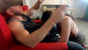 White Trash Wife Gags Deep On Huge Cock Swallows Cumshot