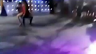 Venezolana teen shakes peruvian latina ass naked dancing wild!