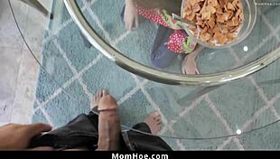 Bubbly stepmom sucks stepsons girthy dick 😍🍆