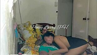 stepsister gasps as i accidentally creampie her tight pussy