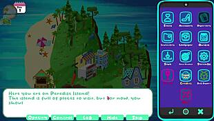 She Blows Him Hard in Orchard Paradise Island Masturbation Play