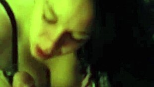 my fat bbw girlfriend gags deep on throbbing cock