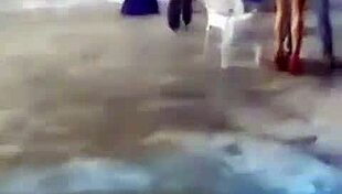 Venezolana teen shakes peruvian latina ass naked dancing wild!