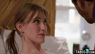 Big Boobed Brunette Melody Marks Rides Monster BBC In Interracial Threesome With Natural Tits Bouncing