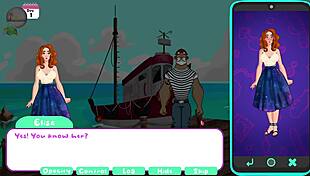 She Blows Him Hard in Orchard Paradise Island Masturbation Play