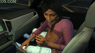 franklin calls up hooker for car sex service in gta streets