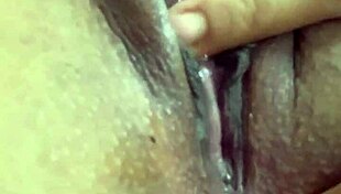 Waking up soaked with horniness the amateur fetish doll sits on her favorite huge vibrator grinding hard