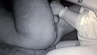 jess vibes hubby's ass while deepthroating his cock