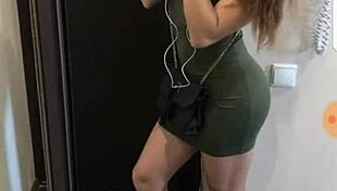 whoa, russian albina's feet and ass posing hot!