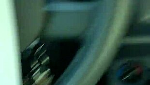 I stroke my cock hard cumming all over her in the car