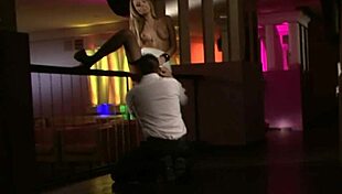 Watch this babe's huge ass get fucked up close in wet glamour quickie