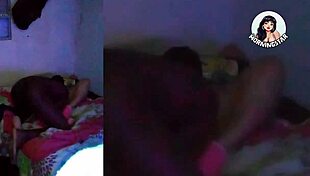 black dude barebacks horny wife while cuck watches quietly!