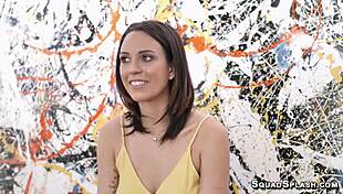 Jade Nile Swallows Cum in Mouth Before Taking Facial