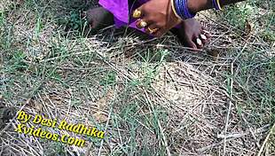 Bhabhi gets fucked hard in the outdoor country field