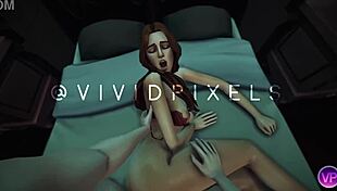 hermione's dp threesome in harry potter sims4 gone wild 🍆💦🔥