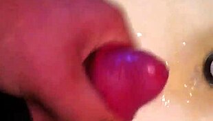 Massive cock blasts huge cumshot explosion!