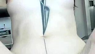 caught lingerie model rubbing pussy on set. pov teen anal creampie footjob.